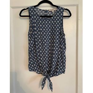 Loft Tank Top with Tie (Size M)